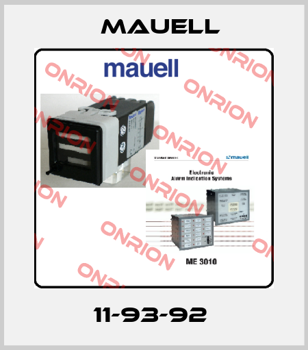 11-93-92  Mauell