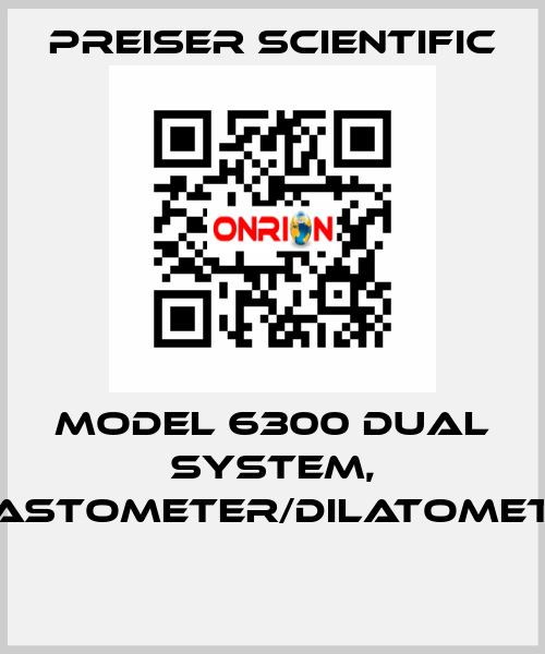 Model 6300 Dual System, Plastometer/Dilatometer  Preiser Scientific