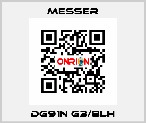 DG91N G3/8LH Messer