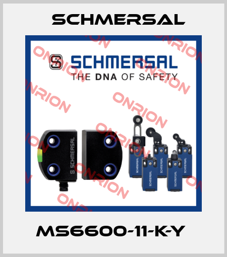 MS6600-11-K-Y  Schmersal
