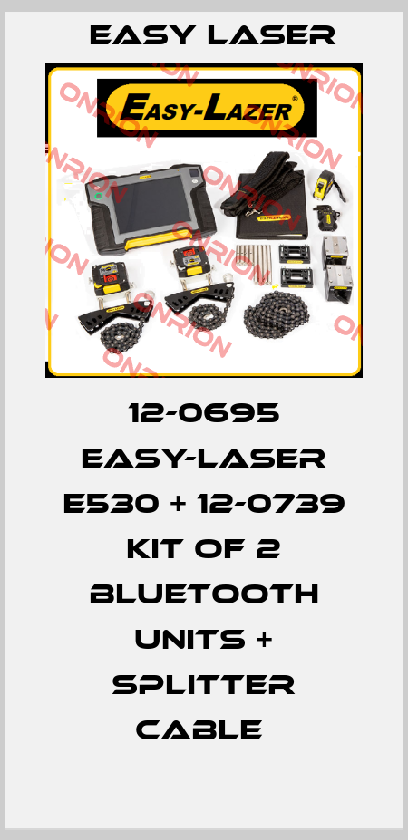 12-0695 EASY-LASER E530 + 12-0739 KIT OF 2 BLUETOOTH UNITS + SPLITTER CABLE  Easy Laser