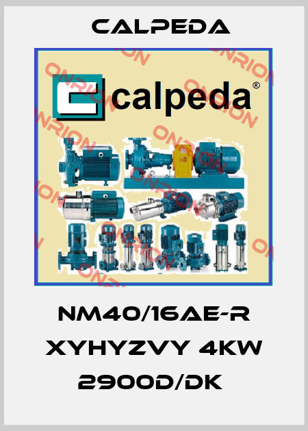 NM40/16AE-R XYHYZVY 4KW 2900D/DK  Calpeda