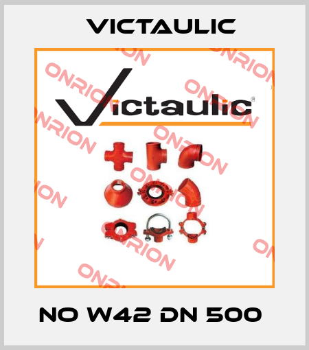 NO W42 DN 500  Victaulic