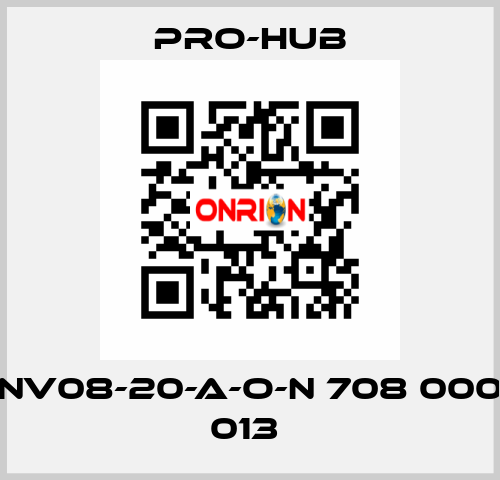 NV08-20-A-O-N 708 000 013  Pro-Hub