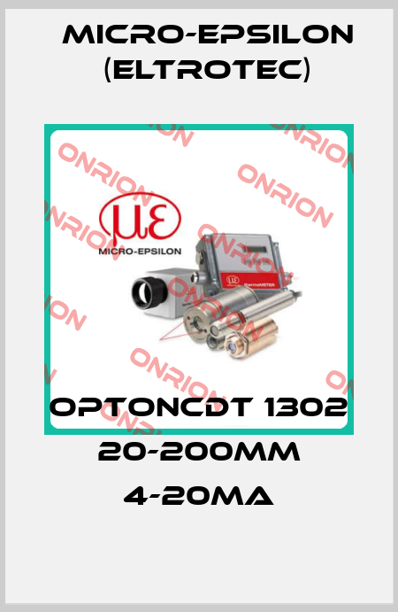 OPTONCDT 1302 20-200MM 4-20MA Micro-Epsilon (Eltrotec)