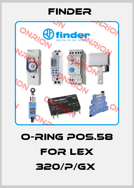 O-RING POS.58 FOR LEX 320/P/GX  Finder