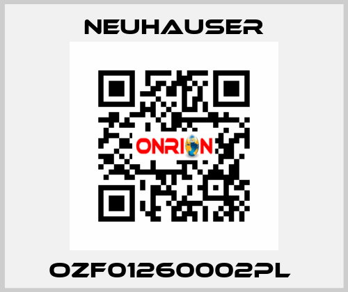 OZF01260002PL  Neuhauser