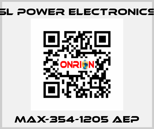 MAX-354-1205 AEP SL Power Electronics