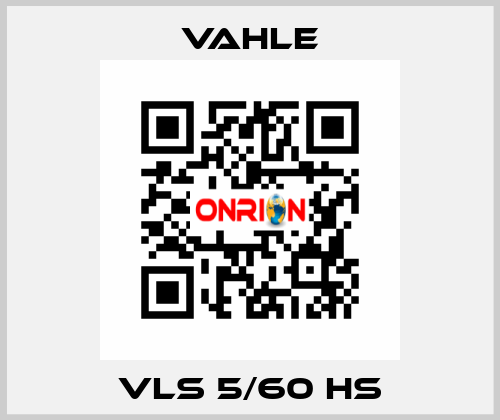 VLS 5/60 HS Vahle