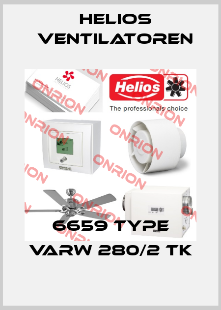 6659 Type VARW 280/2 TK Helios Ventilatoren