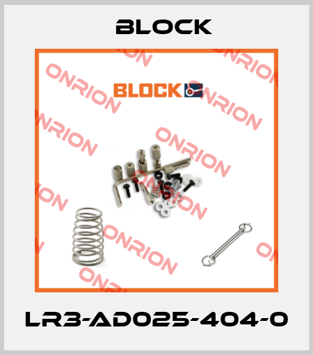 LR3-AD025-404-0 Block