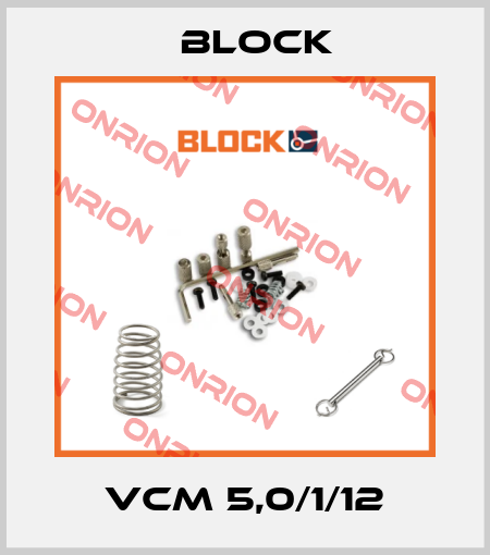VCM 5,0/1/12 Block
