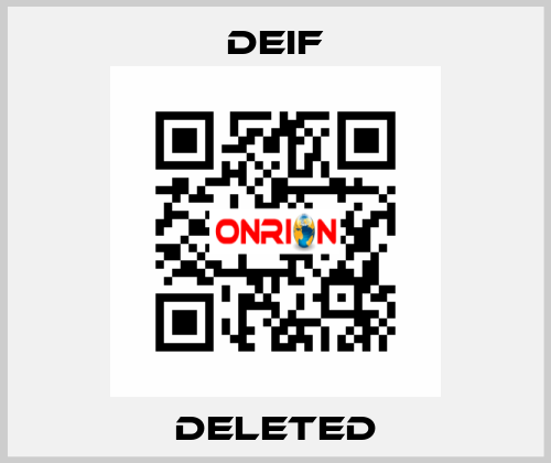 deleted Deif