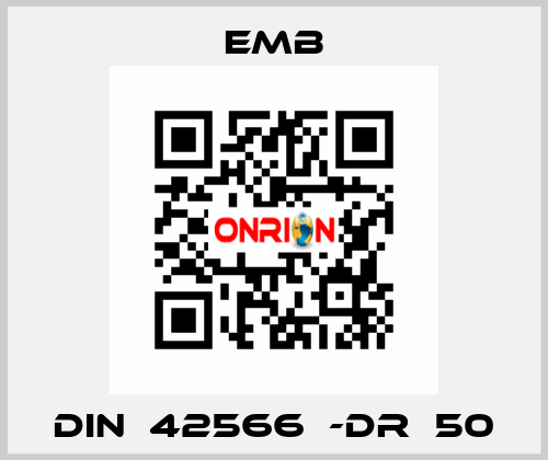 DIN  42566  -DR  50 Emb