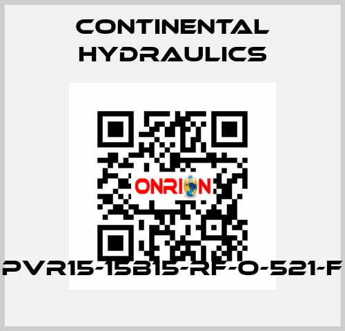 PVR15-15B15-RF-O-521-F Continental Hydraulics