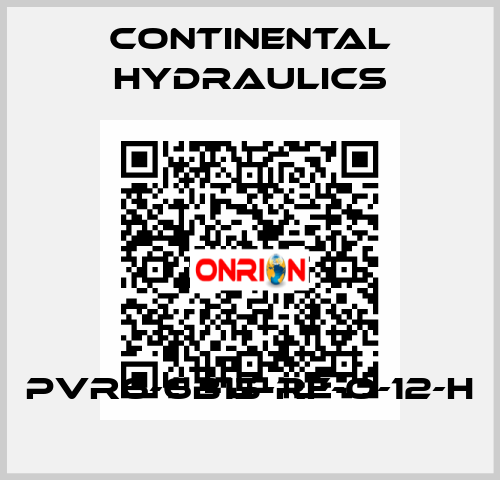 PVR6-6B15-RF-O-12-H Continental Hydraulics
