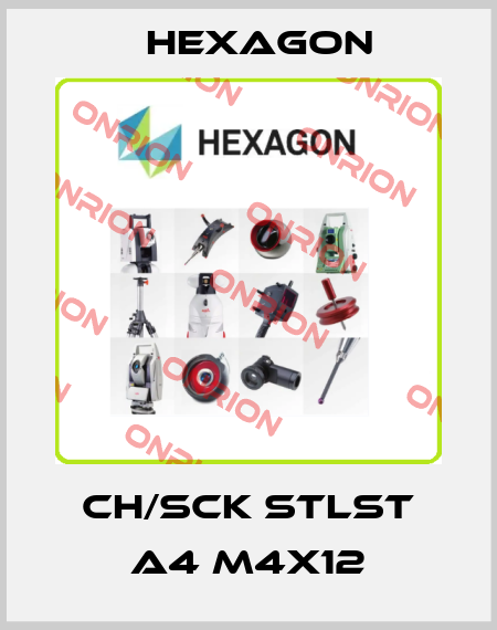CH/SCK STLST A4 M4x12 Hexagon