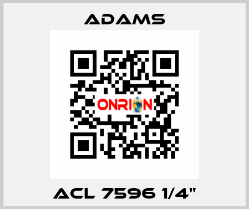 ACL 7596 1/4" ADAMS