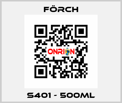 S401 - 500ml Förch