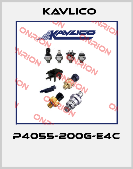 P4055-200G-E4C  Kavlico
