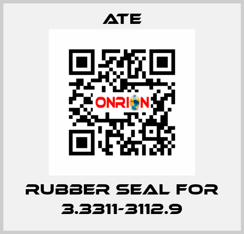 rubber seal for 3.3311-3112.9 Ate