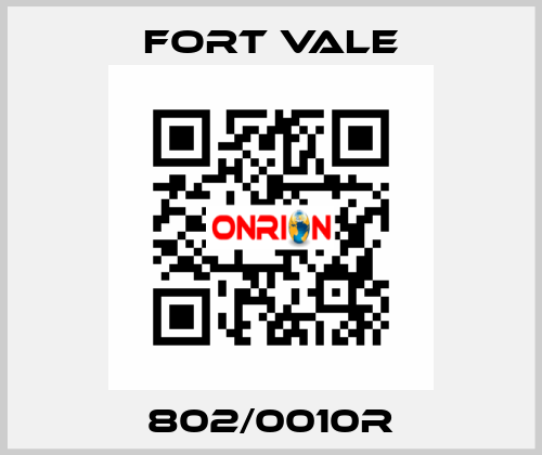 802/0010R Fort Vale