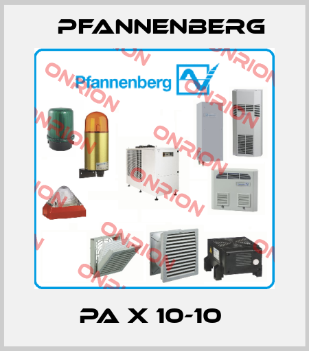 PA X 10-10  Pfannenberg