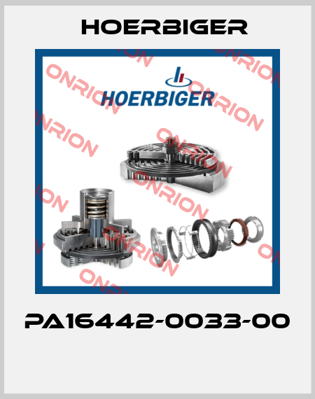 PA16442-0033-00  Hoerbiger