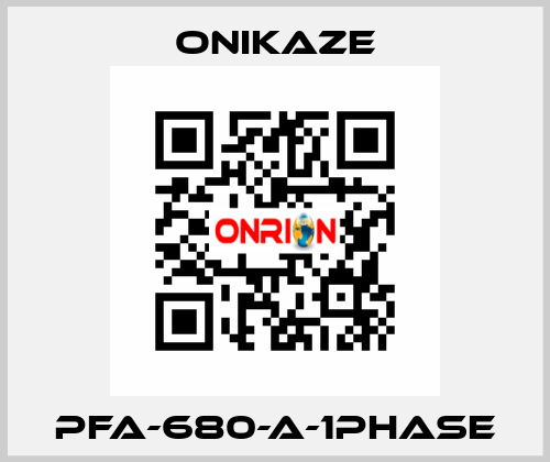 PFA-680-A-1PHASE Onikaze