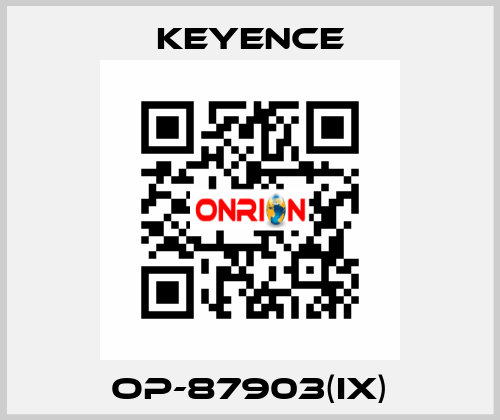 OP-87903(IX) Keyence