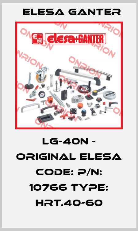 LG-40N - original Elesa code: P/N: 10766 Type: HRT.40-60 Elesa Ganter