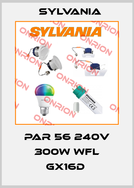PAR 56 240V 300W WFL GX16D  Sylvania