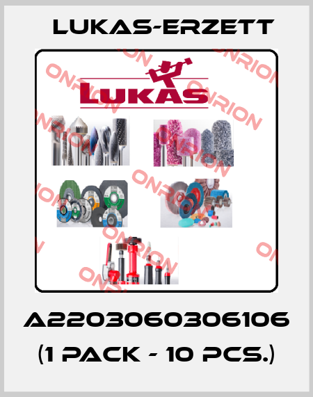 A2203060306106 (1 pack - 10 pcs.) Lukas-Erzett