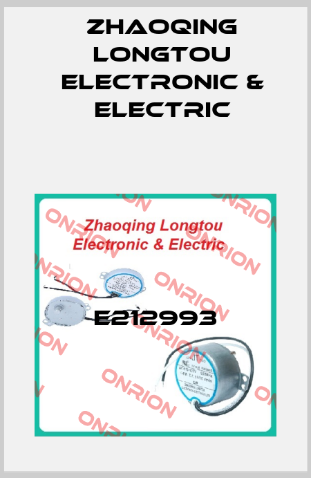 E212993 Zhaoqing Longtou Electronic & Electric