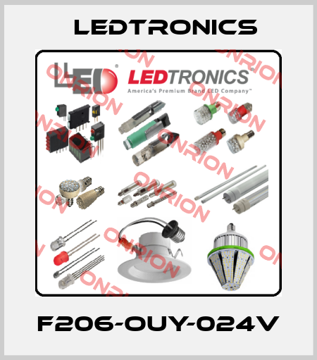 F206-OUY-024V LEDTRONICS