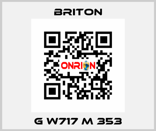 G W717 M 353 BRITON