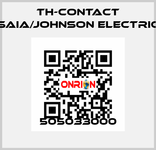 505033000 TH-Contact (Saia/Johnson Electric)