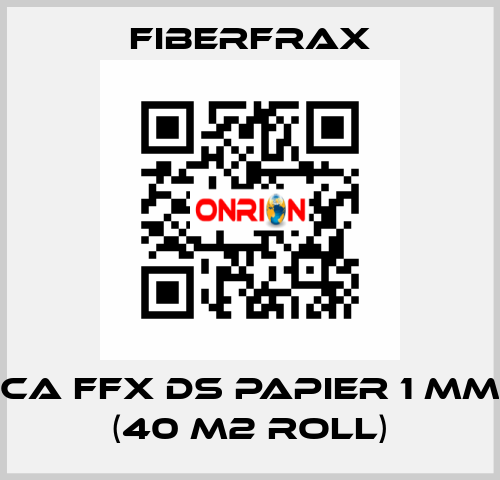 CA FFX DS PAPIER 1 MM (40 m2 roll) Fiberfrax