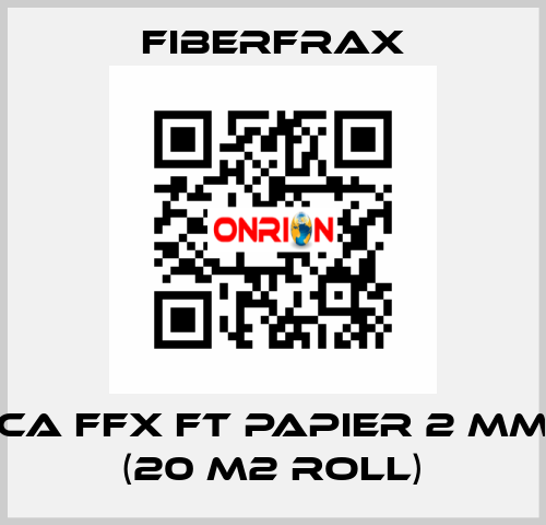 CA FFX FT PAPIER 2 MM (20 m2 roll) Fiberfrax