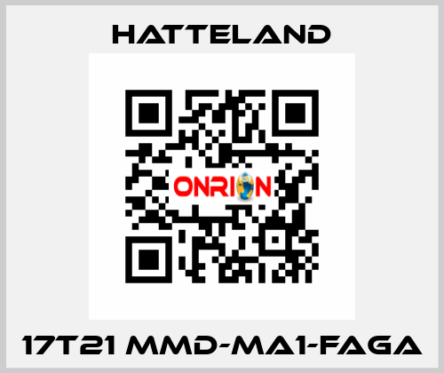 17T21 MMD-MA1-FAGA HATTELAND