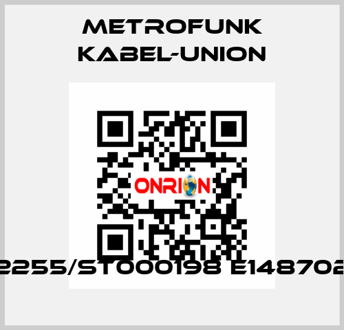 2255/ST000198 E148702 METROFUNK KABEL-UNION