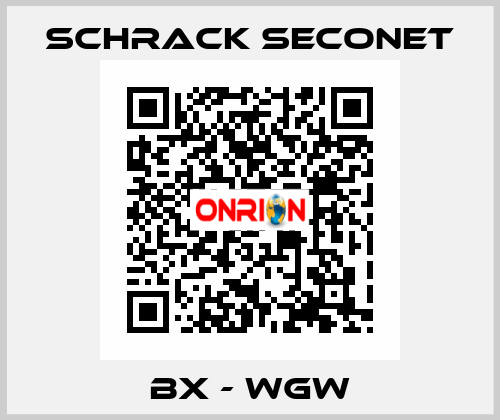 BX - WGW Schrack Seconet