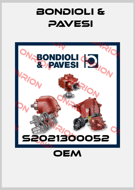 S2021300052  oem Bondioli & Pavesi