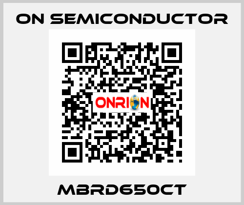MBRD650CT On Semiconductor