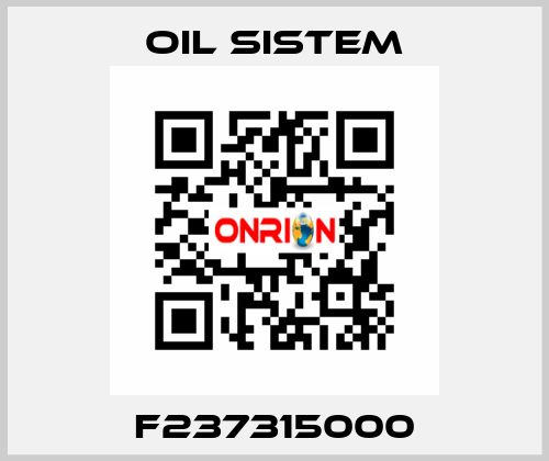 F237315000 Oil Sistem