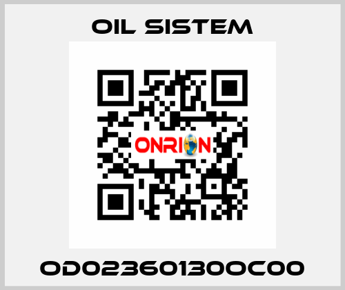 OD02360130OC00 Oil Sistem