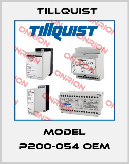 Model P200-054 oem Tillquist