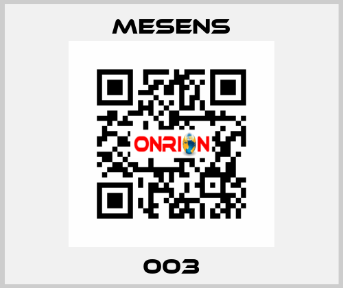 003 Mesens