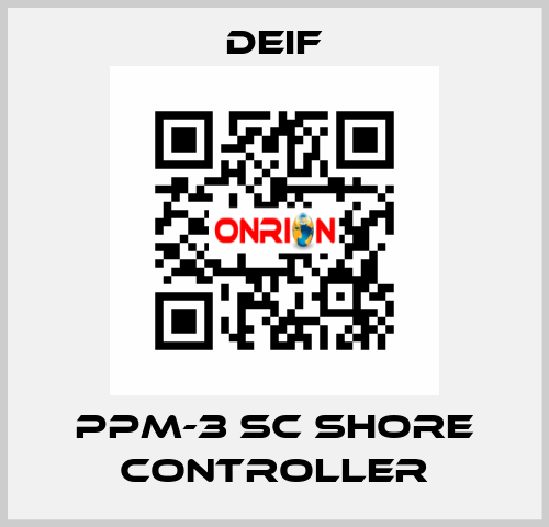 PPM-3 SC shore controller Deif