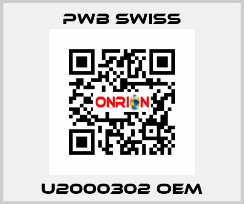 U2000302 oem PWB Swiss